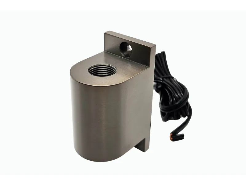 a black and silver metal object