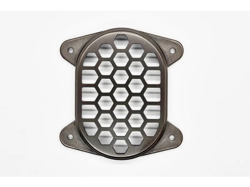 a black and silver belt