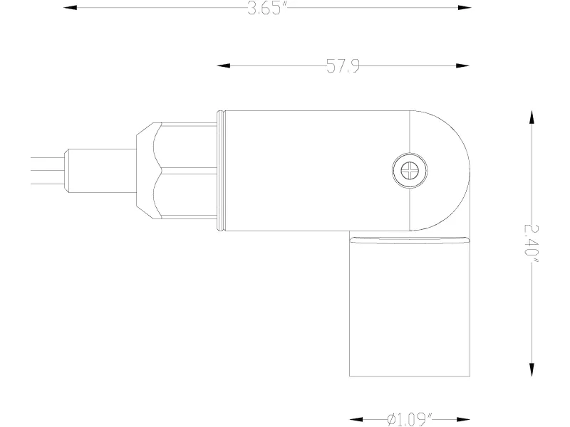 Brass Nano Spot Light, LumienPRO (WW - 2700-5700K), 3 Watts, 110 Lumens, 10-15V, 30° Beam Spread, Antique Finish
