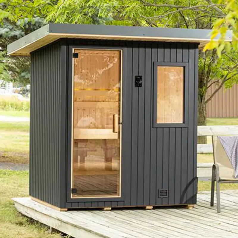 Outdoor Sauna Rooms | Georgia Spa Company