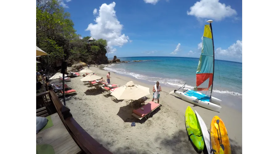 Beach+Mountains+Jungle=Anse Chastanet