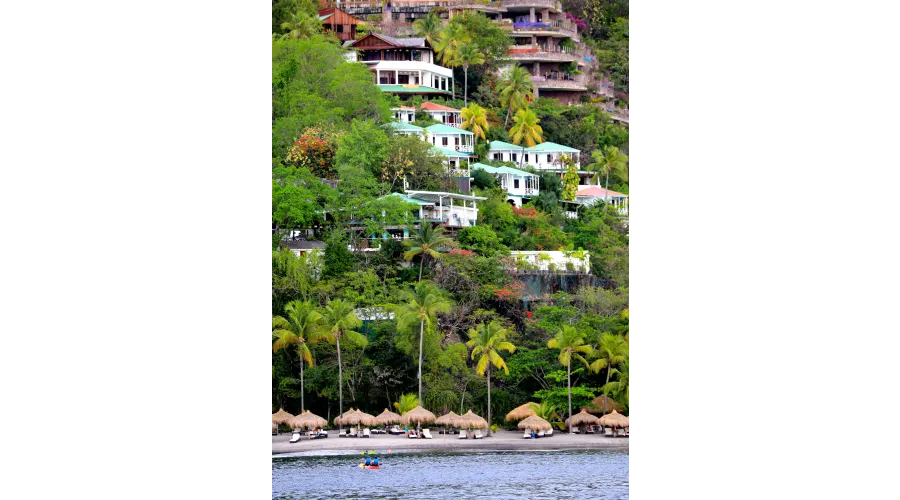 Beach+Mountains+Jungle=Anse Chastanet