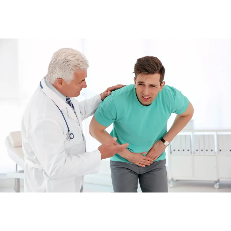 a doctor checking a patient's pulse