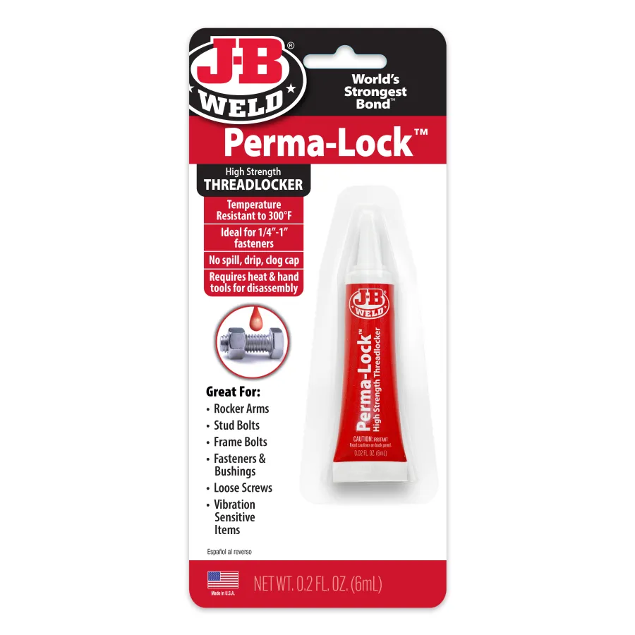 Perma-Lock Red Threadlocker | J-B Weld Perma-Lock Red Threadlocker | J-B Weld