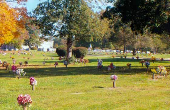 The grounds at Roselawn Chapel Funeral Home at Martinsville, VA