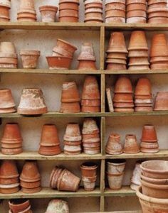 terra-cotta pots