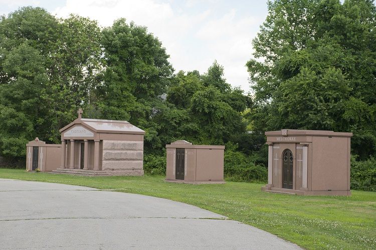 Catholic Mausoleum in a Philadelphia Area Cemetery