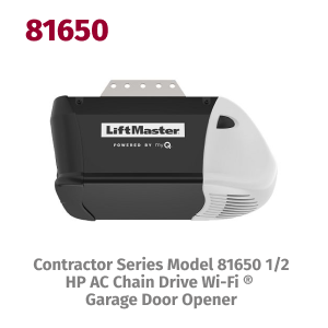 LiftMaster Contractor Series Models 81600