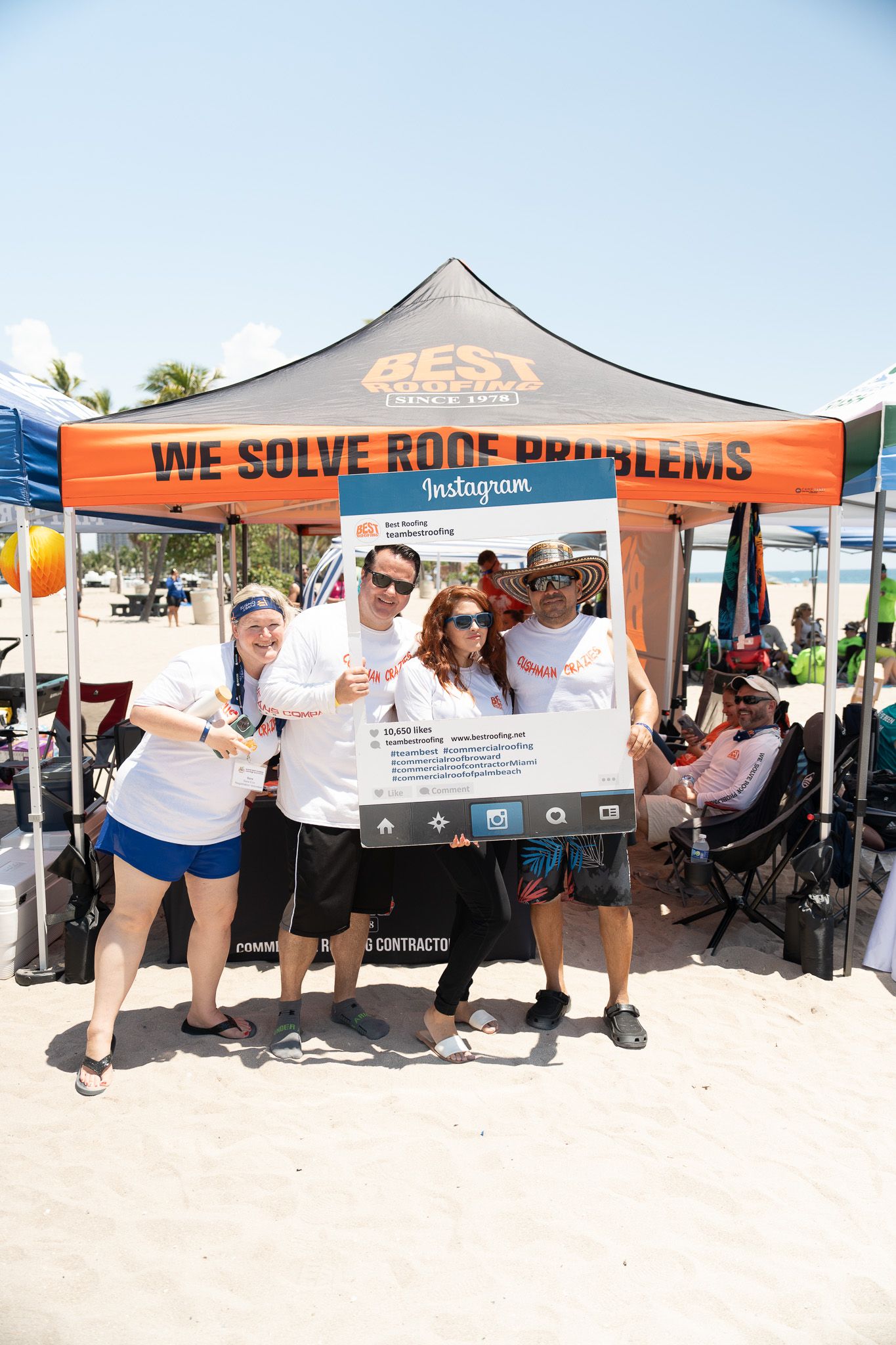 Best Roofing at Volleyball Tournament Hosted by SEFAA in Fort Lauderdale