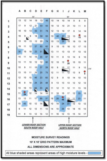 Roof Moisture Survey
