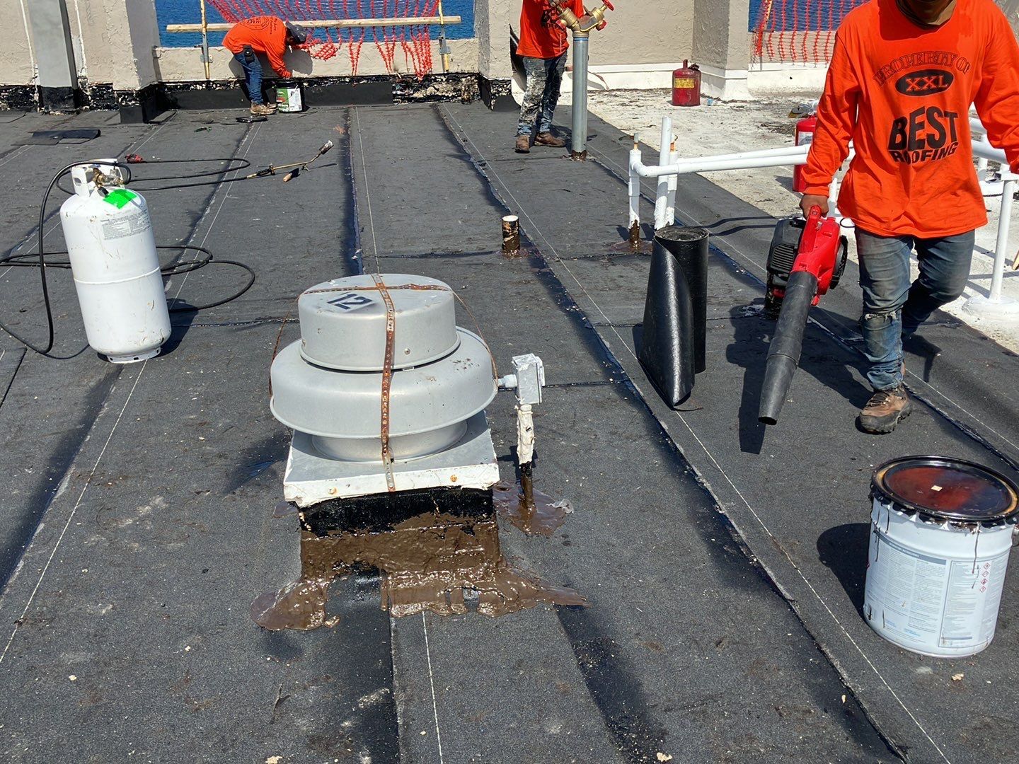 Modified Bitumen Roofing System