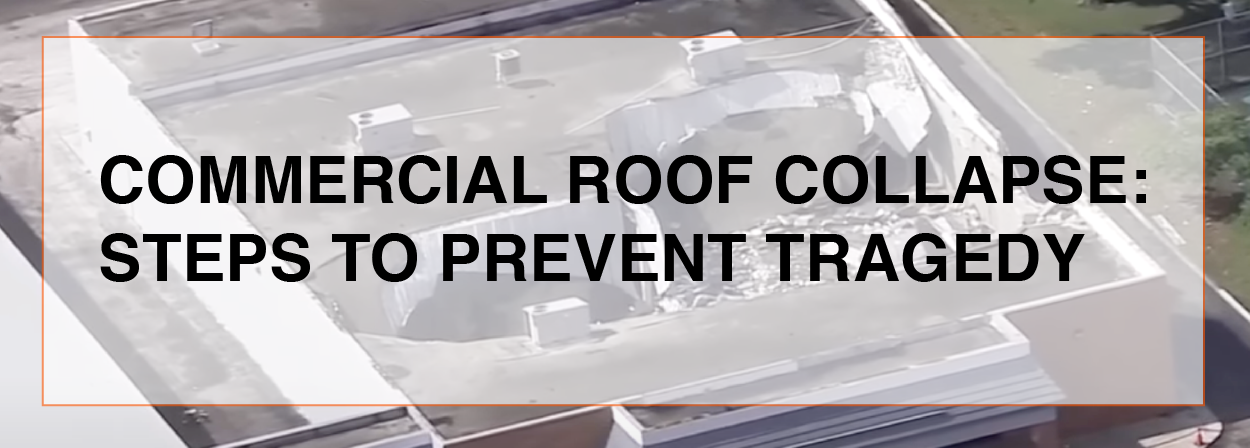 Commercial roof collapse in fort Lauderdale 
