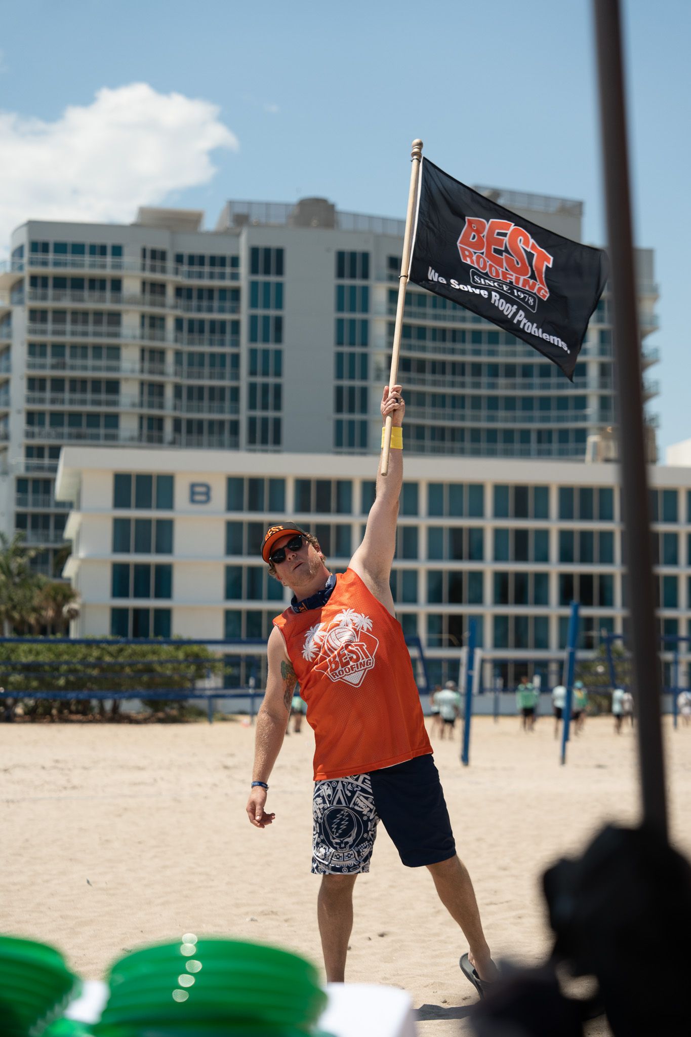 Best Roofing at Volleyball Tournament Hosted by SEFAA in Fort Lauderdale