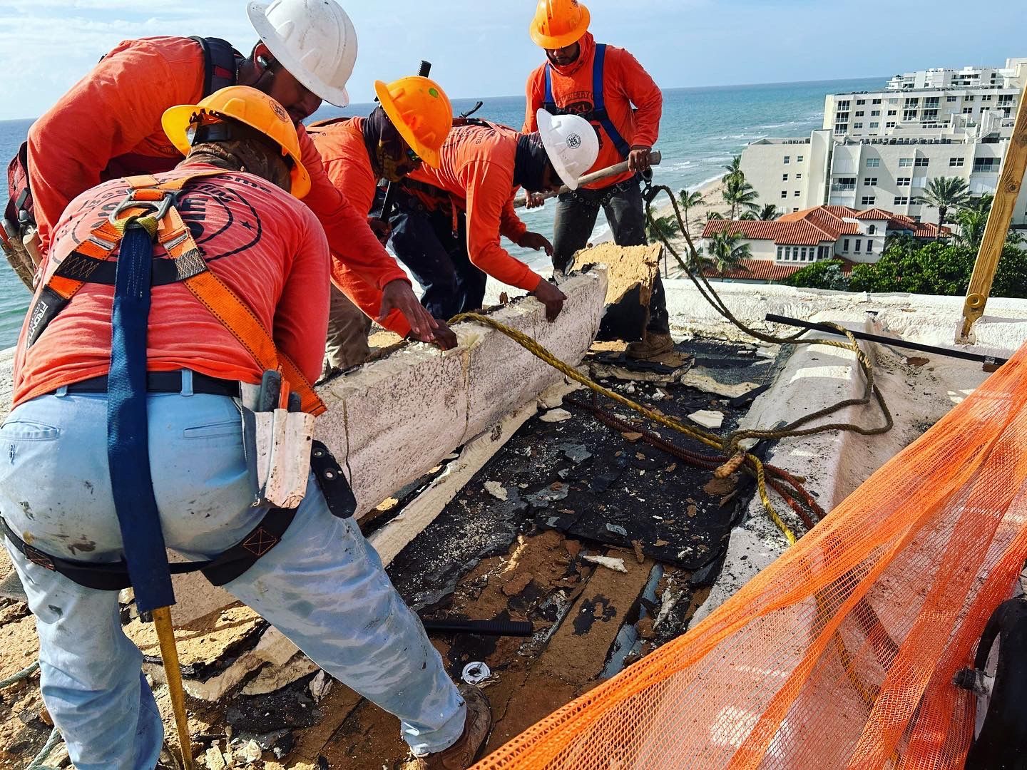 Best roofing tearing off a flat roof