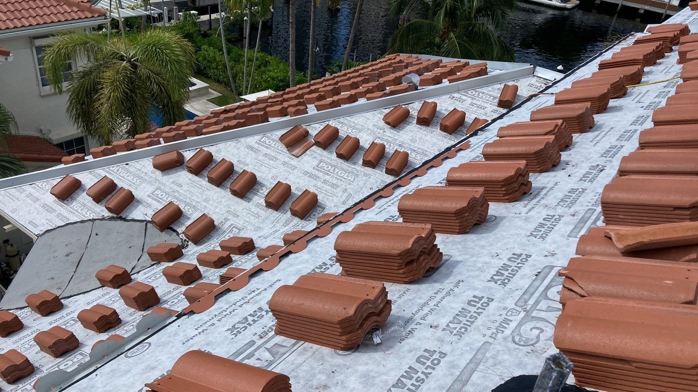 concrete roof tiles