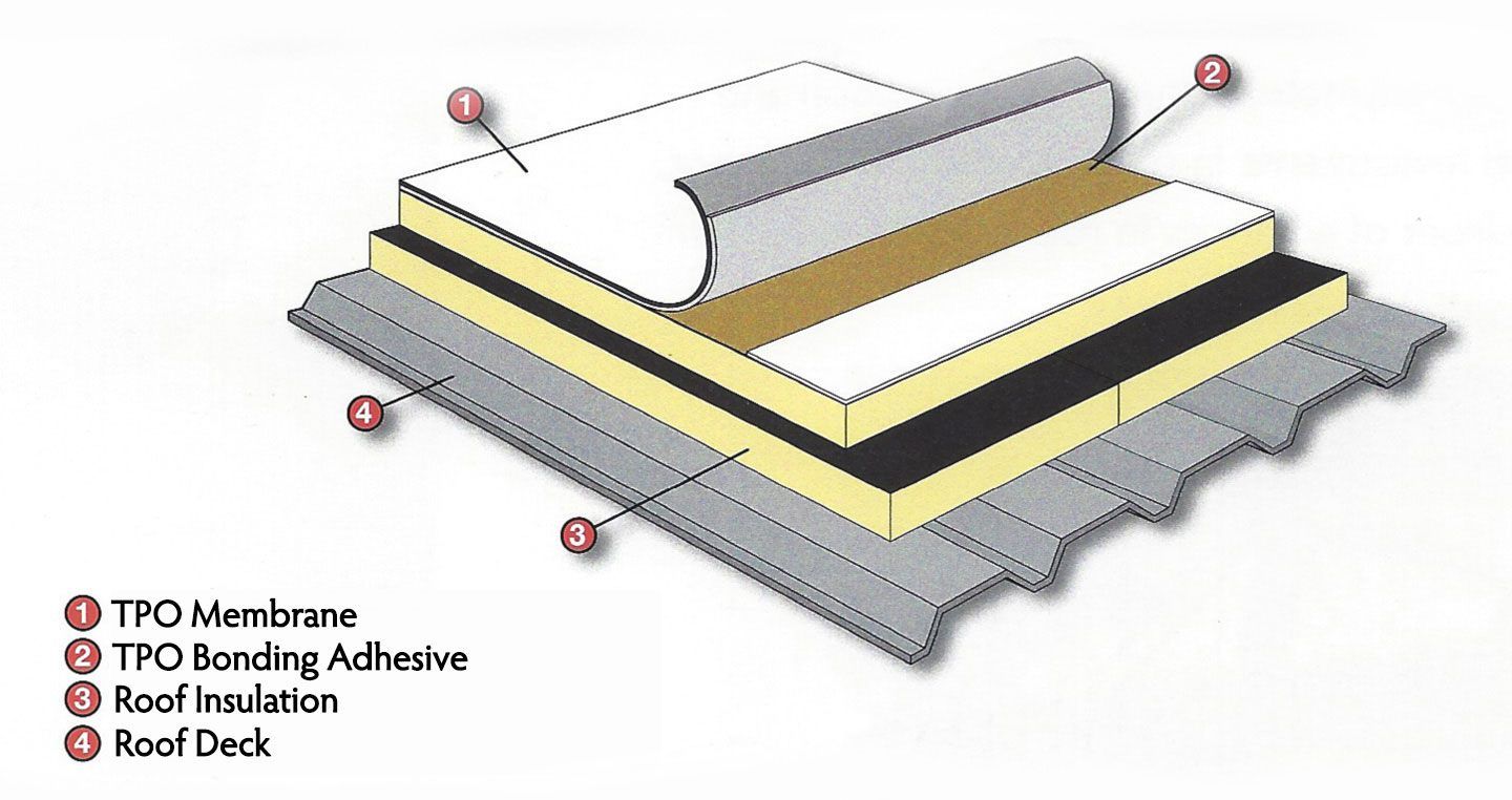 TPO Roofing Diagram