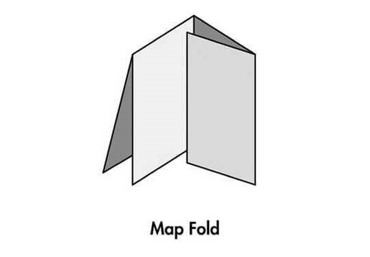 Map Fold Illustration