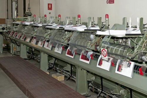 The Saddle Stitching process of booklet production