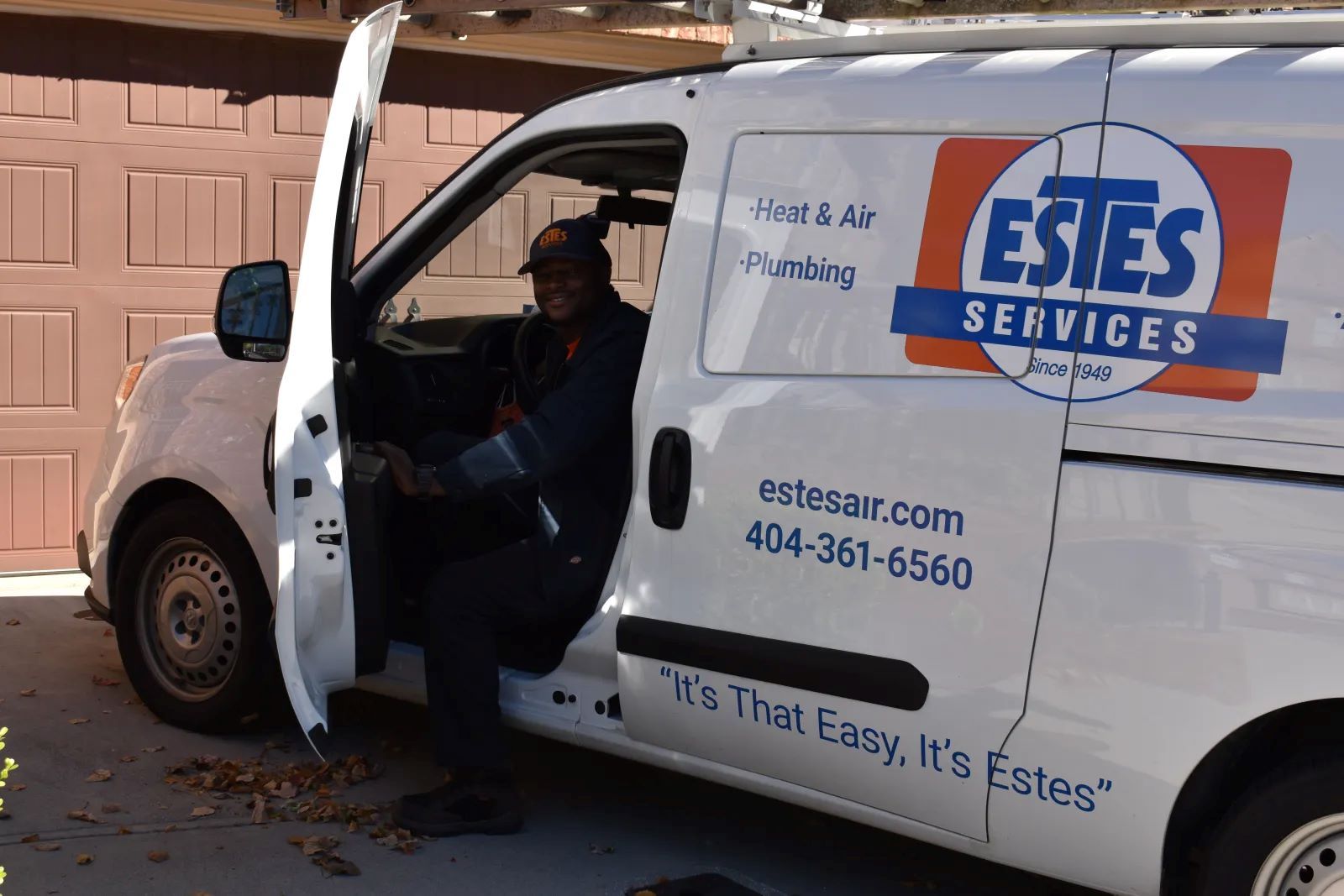 Estes Heating Services Truck