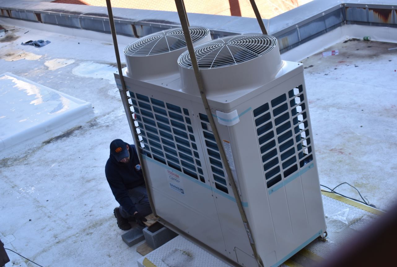 Medical facility HVAC system installed by Estes Services