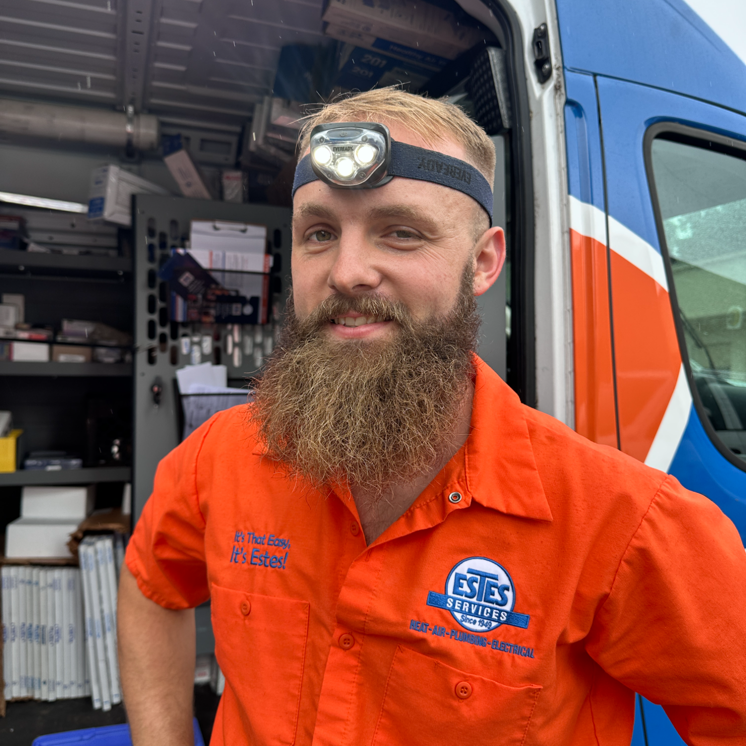 Matt, Estes Comfort Specialist smiling