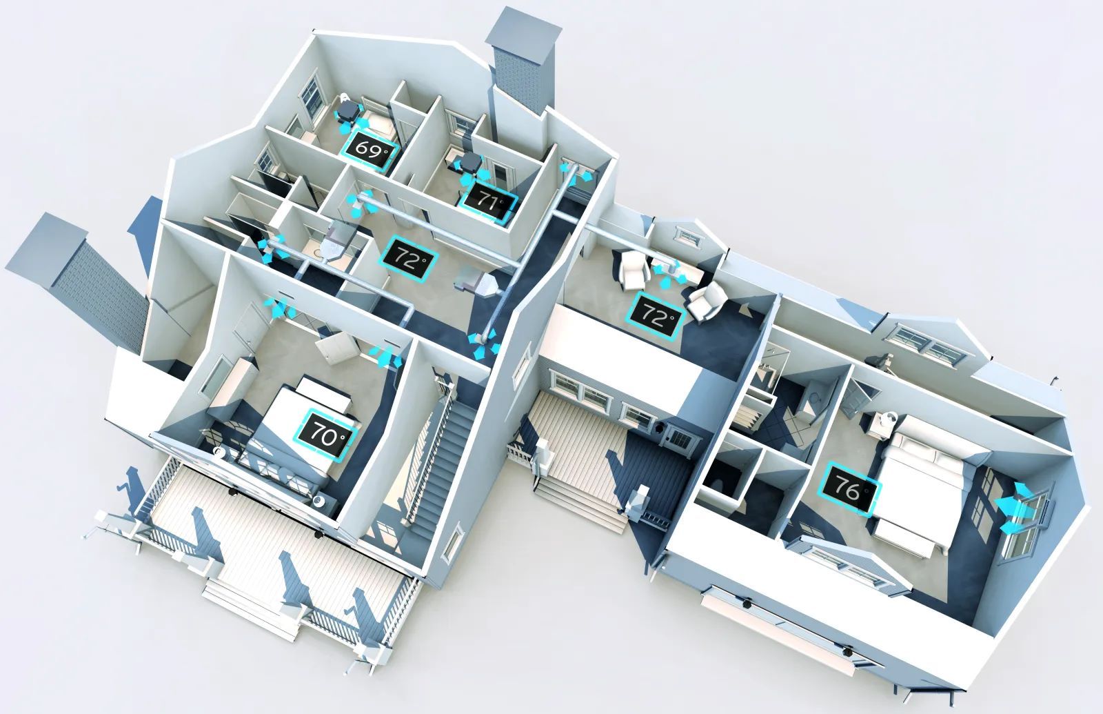 Ductless mini split installation