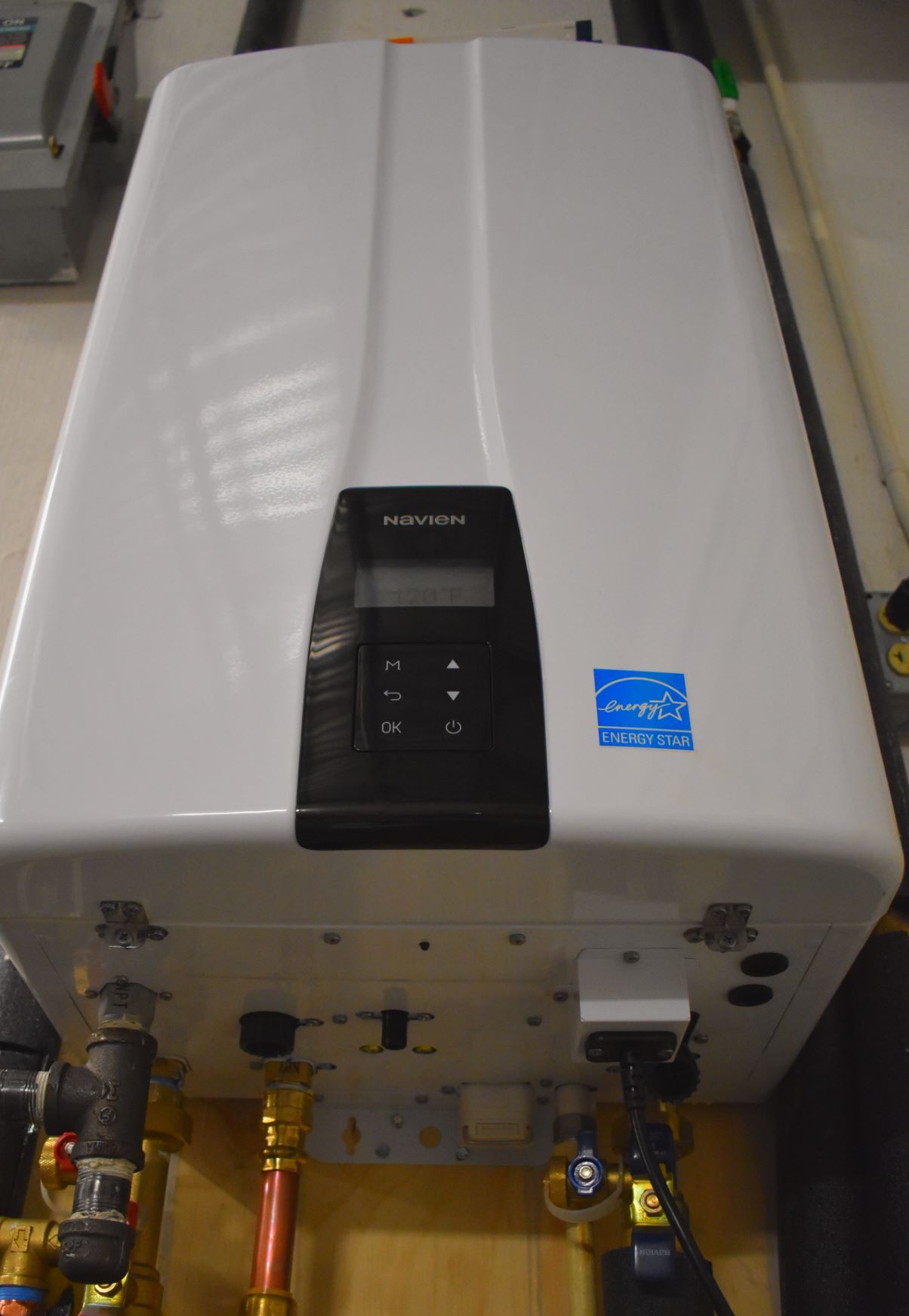 Navien Tankless Water Heater installed by Estes Services