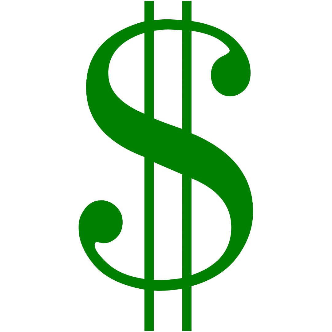 green dollar sign