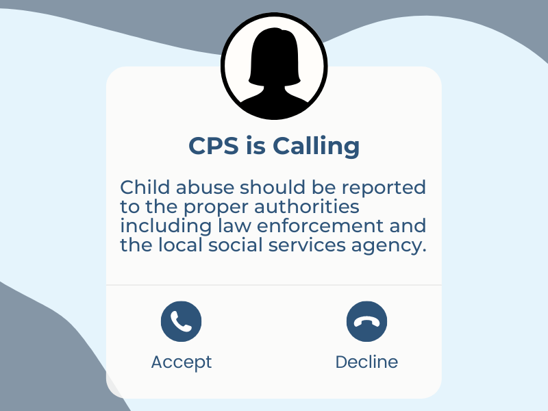 Graphic of mobile phone call from CPS