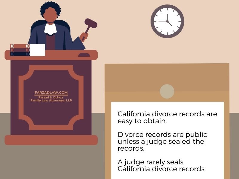 Graphic of female judge holding gavel