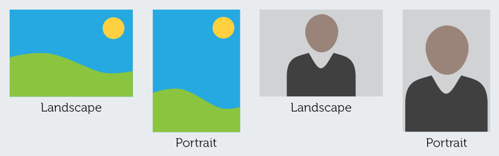 The Difference Between Landscape &amp; Portrait 