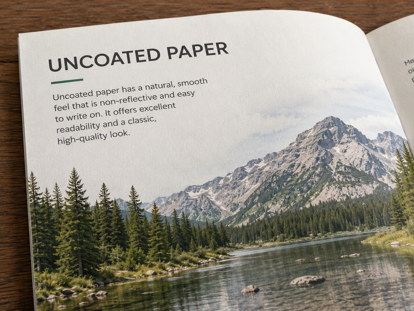 uncoated paper