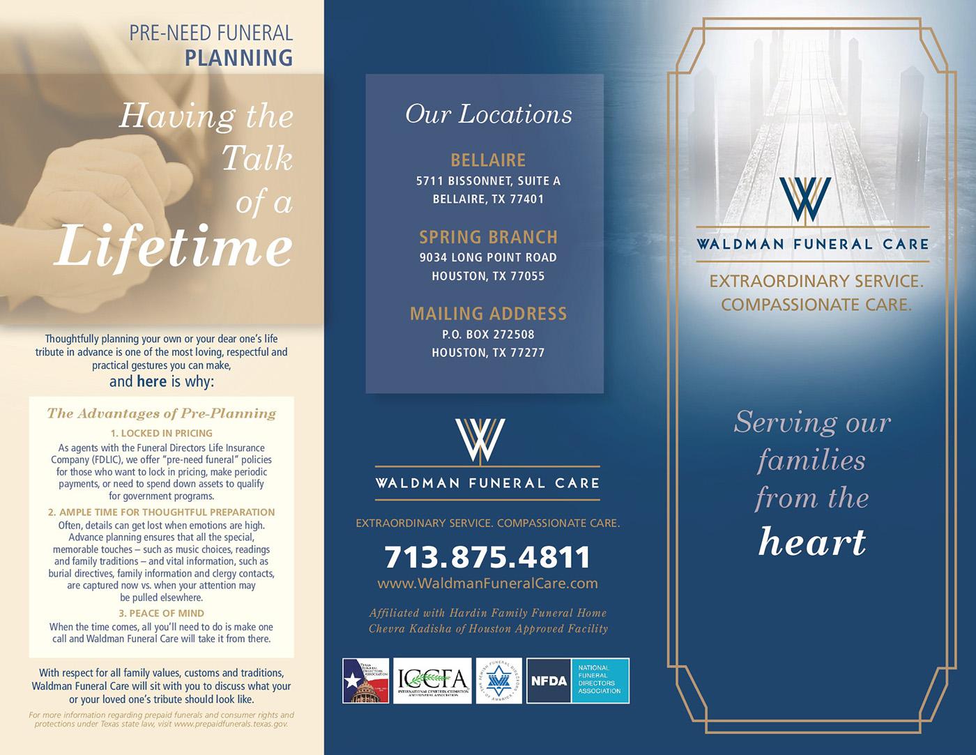 funeral home brochures