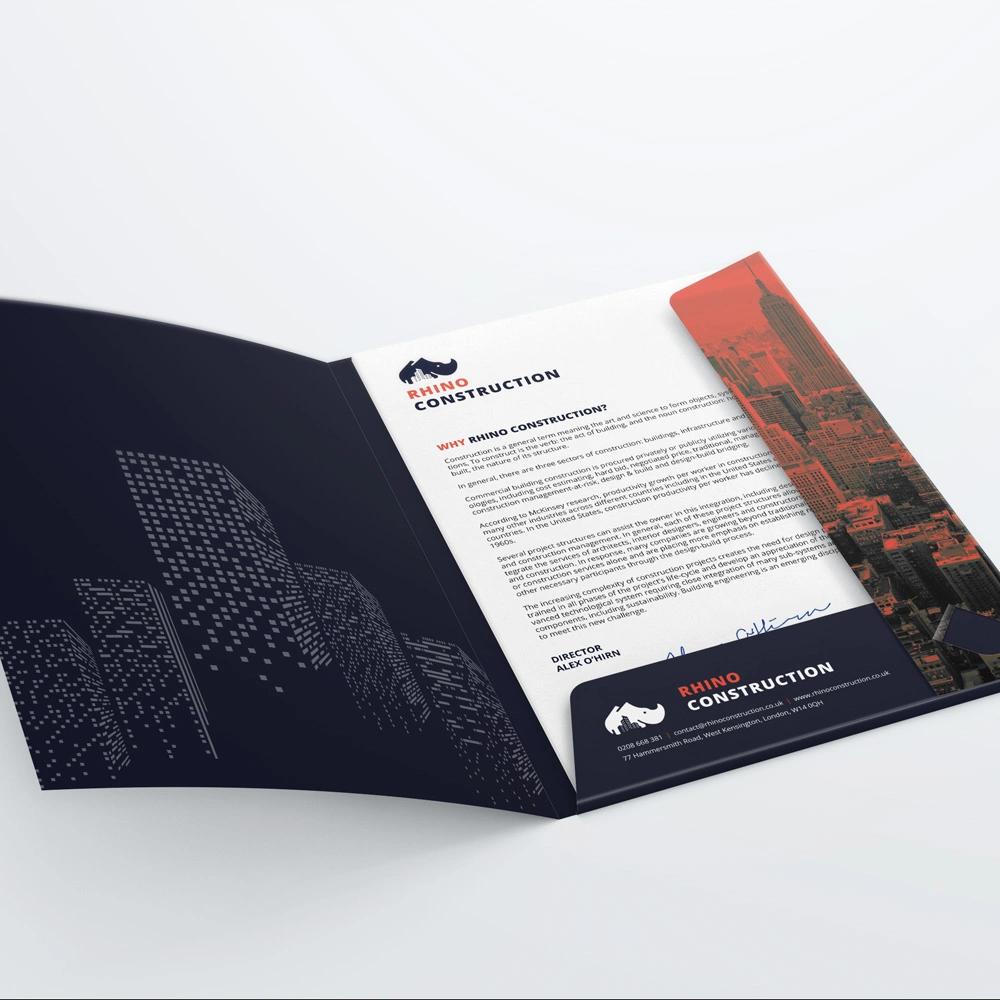 construction folders