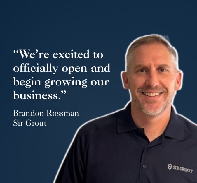 Sir Grout Vancouver franchise owner Brandon Rossman.