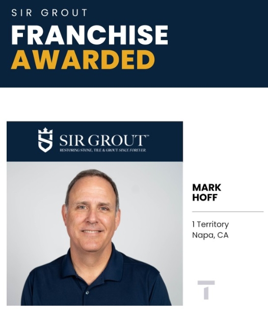 Sir Grout franchise owner and U.S. Navy veteran Mark Hoff