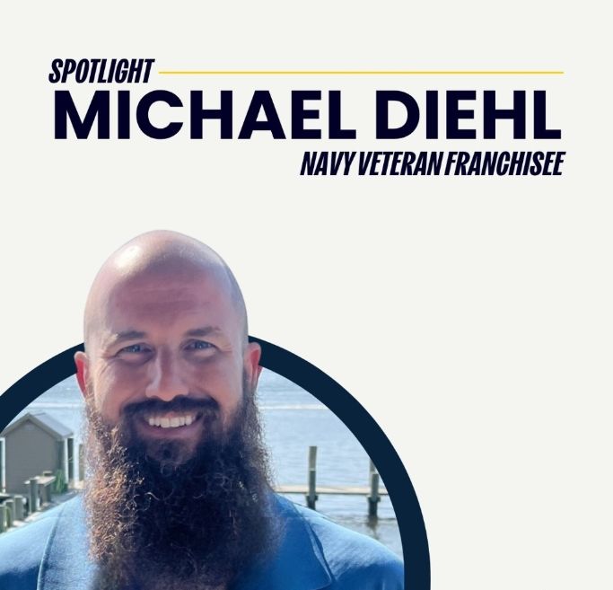 Navy veteran and Granite Garage Floors franchise owner, Michael Diehl