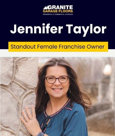 Jennifer Taylor, franchise owner of Granite Garage Floors in Bowling Green, Kentucky