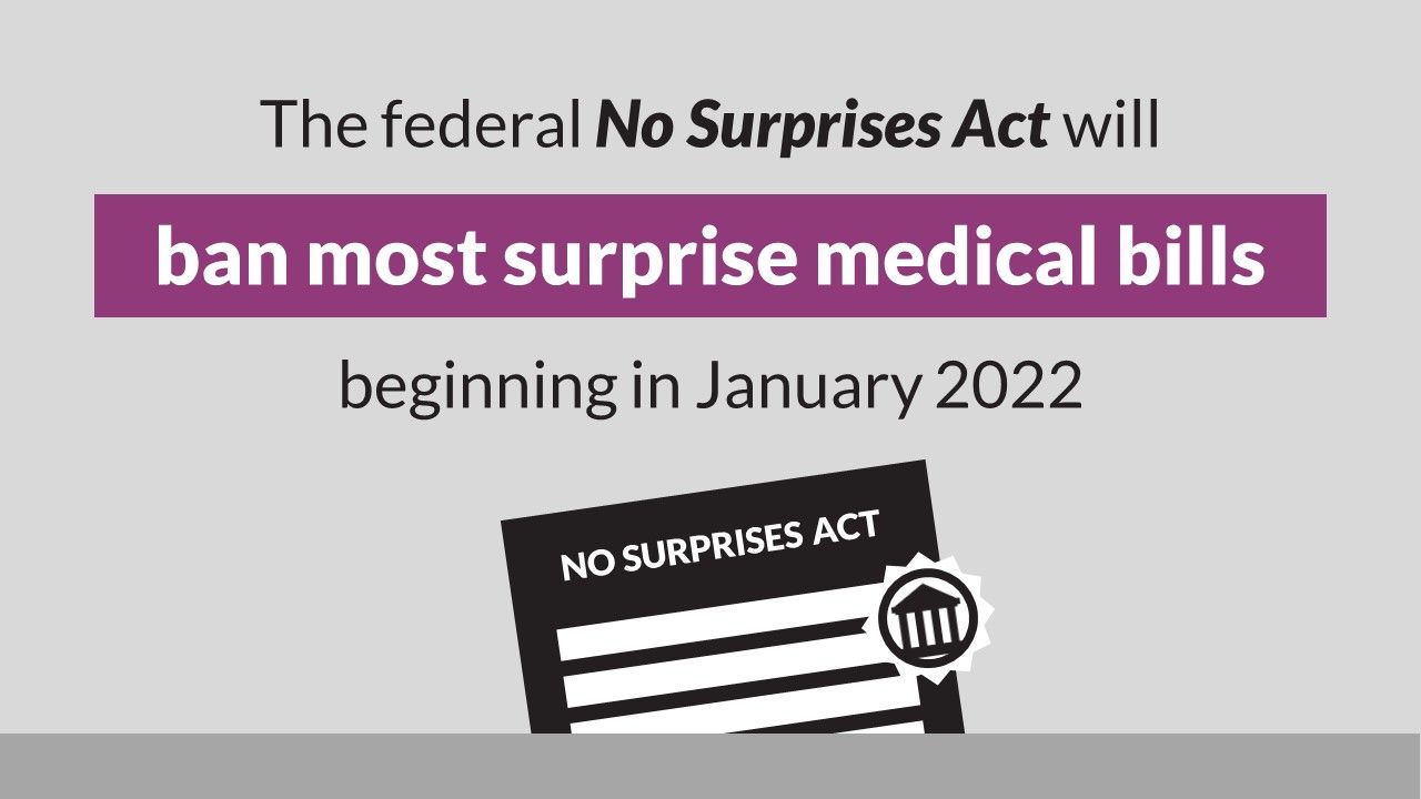 The federal No Surprises Act