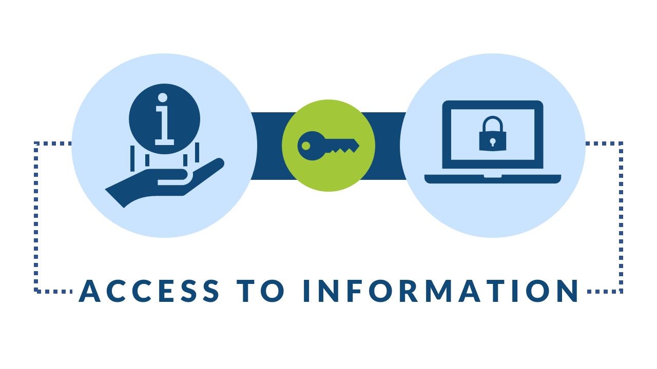 Access to information graphic