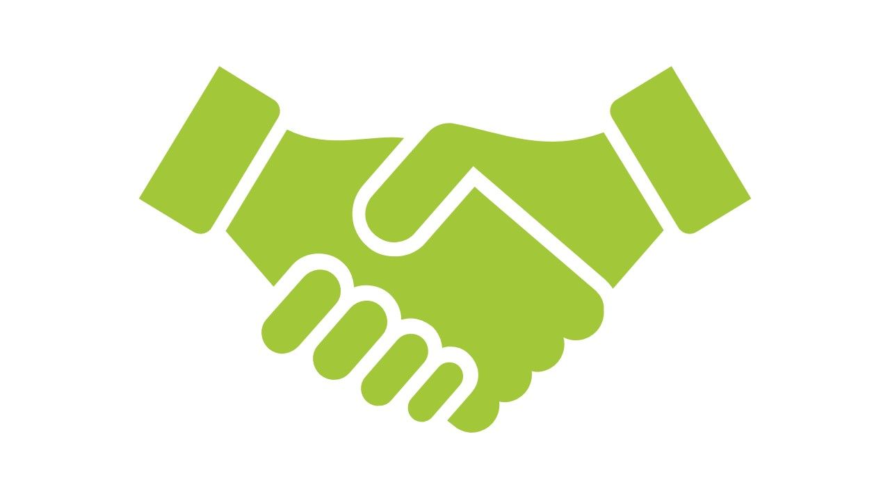 Hand shake icon