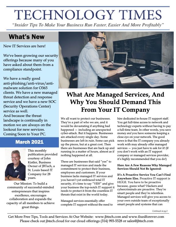 Newsletter cover