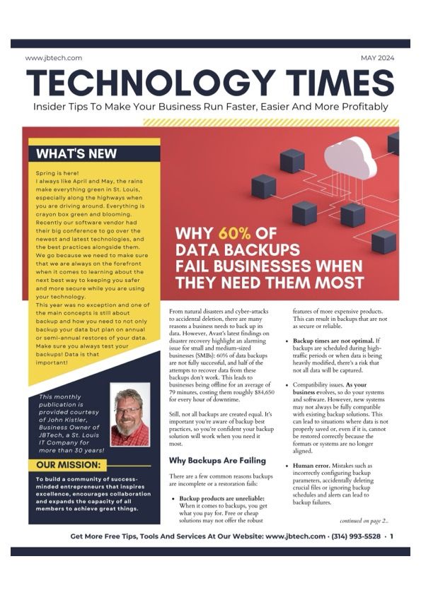 Newsletter cover