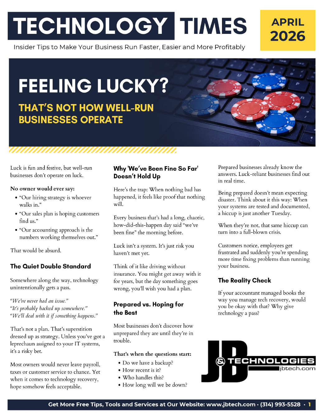 April Newsletter