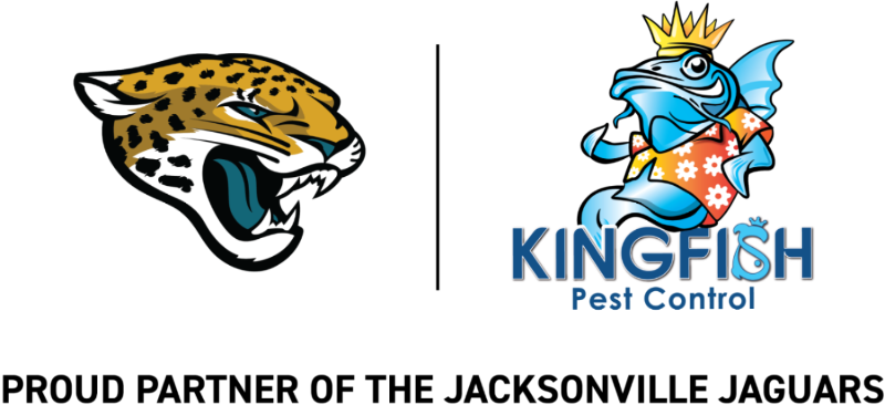 Jacksonville Jaguars and Kingfish Pest Control lockup