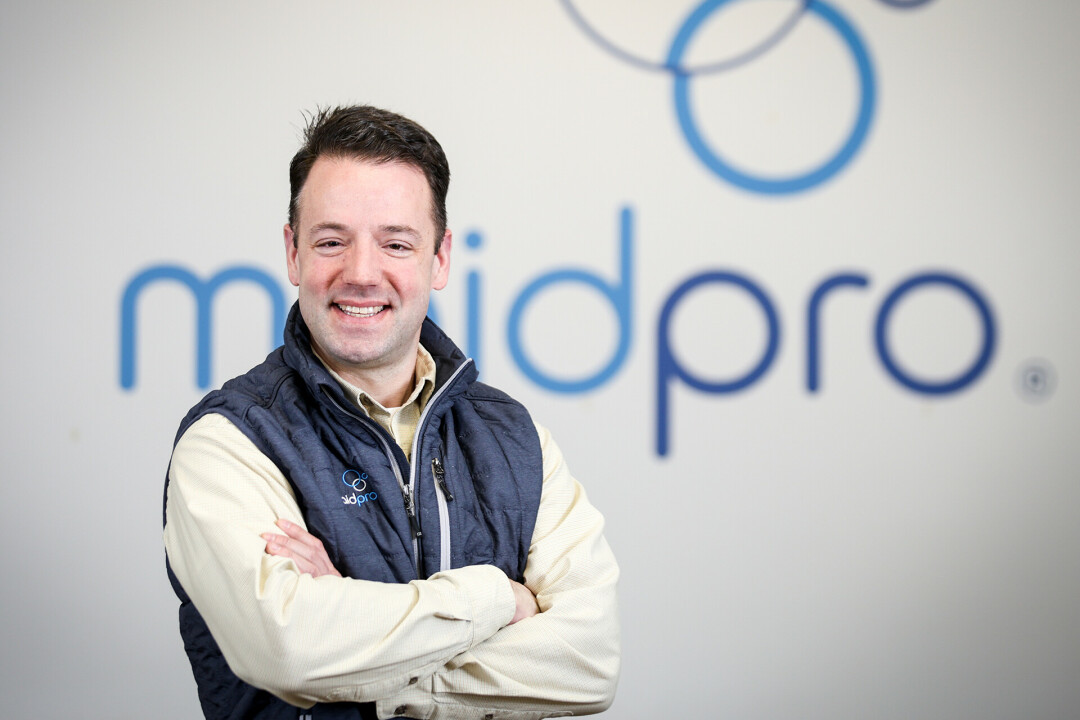 MaidPro franchise owner Dayne Shuda of Eau Claire, WI 