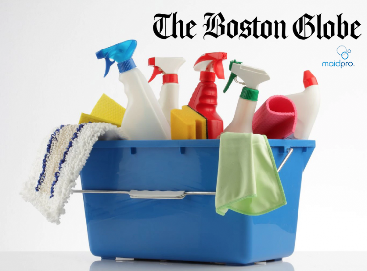 MaidPro Headlines the The Boston Globe: How to Spring Clean like a PRO