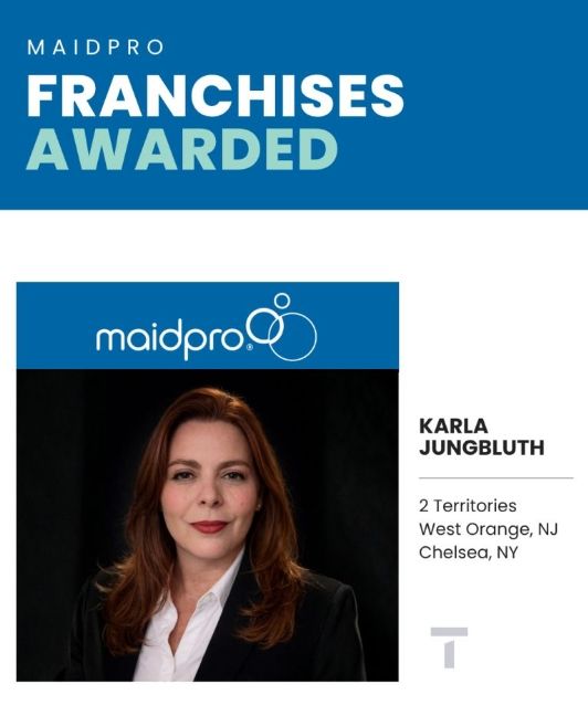  Leslie "Karla" Jungbluth is expanding with MaidPro as a franchise owner