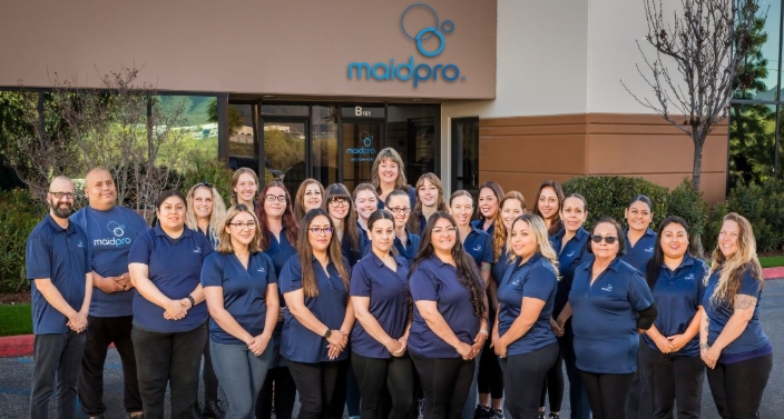 Trish Duarte, MaidPro Franchise Owner and her team