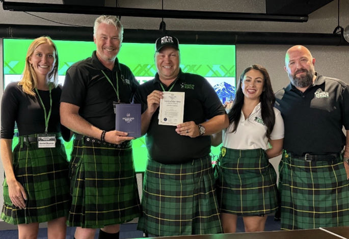 2025 Men In Kilts Window Cleaning Franchisee of the Year: Wes Stryletski of Regina, ON